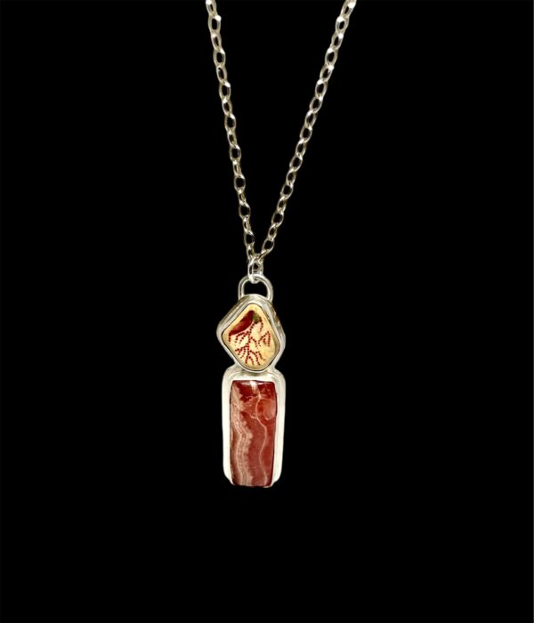 Rhodochrosite Pendant